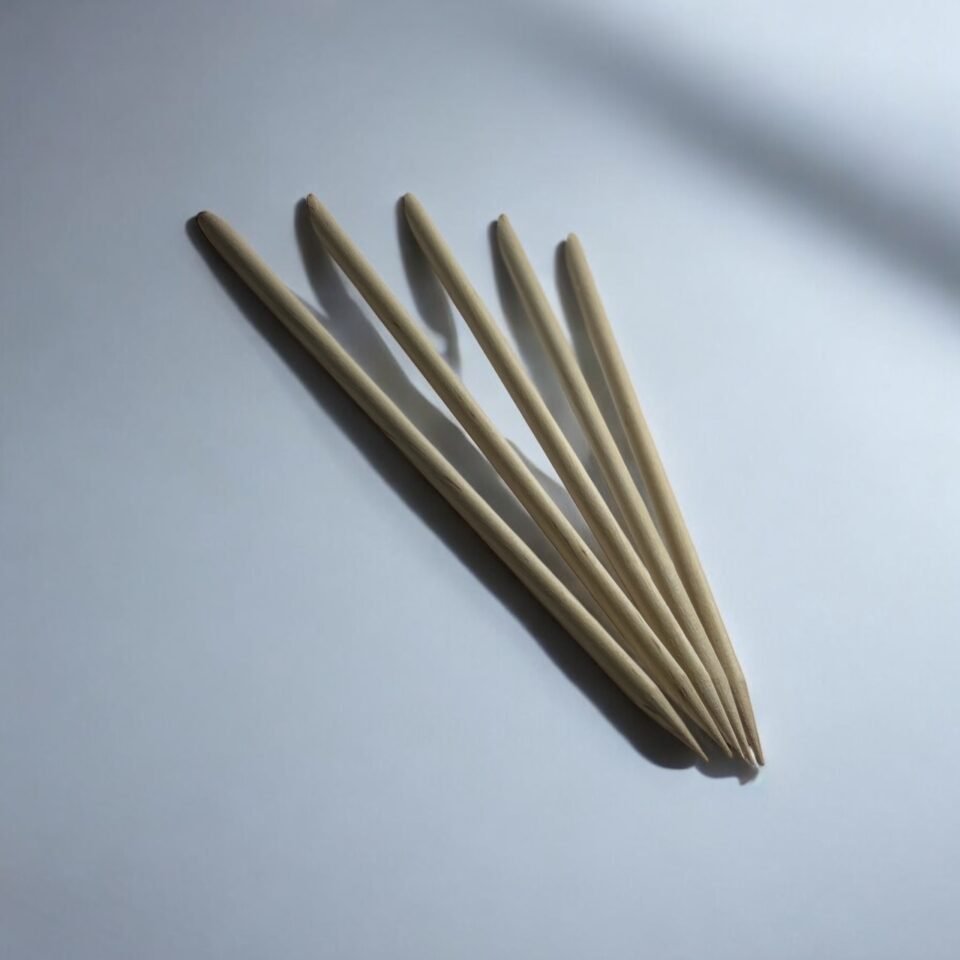 Orange Wood Sticks